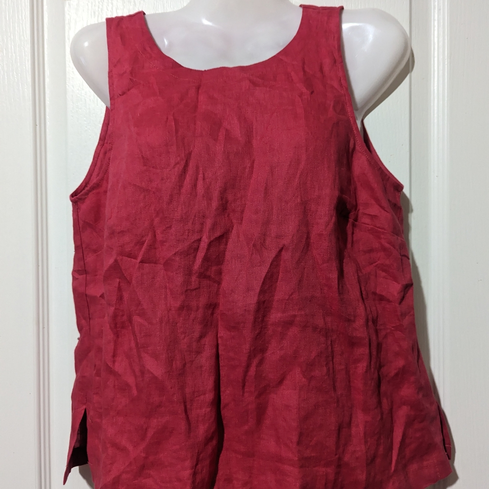 Women's Sleeveless Top - Red